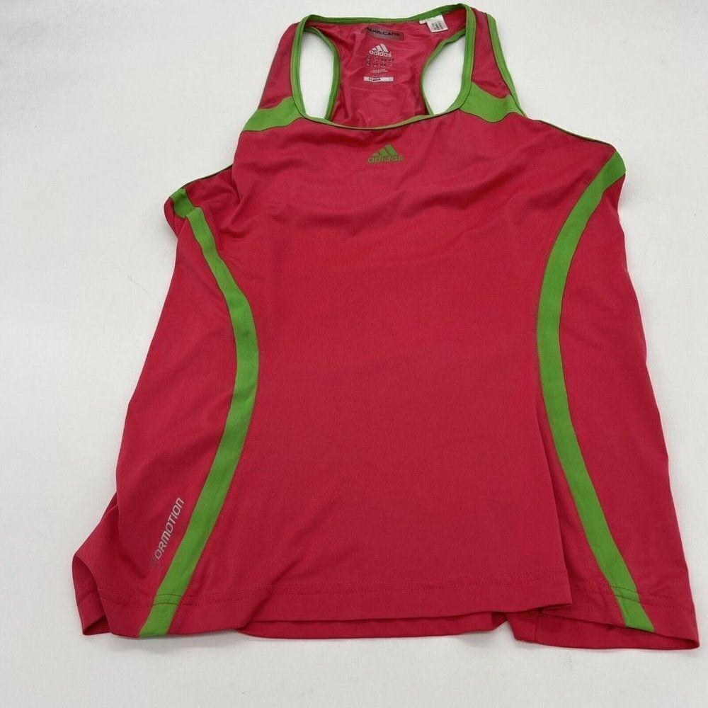 Adidas Barricade Formotion Climalite Racer back tank pink size large